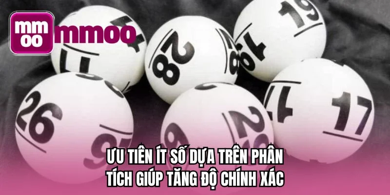 Ưu tiên ít số dựa trên phân tích giúp tăng độ chính xác